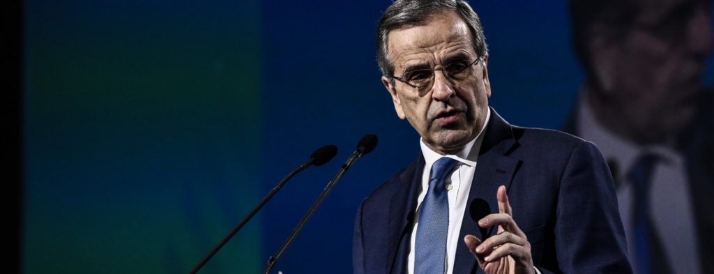 Σαμαράς: "Η παρουσία και οι δηλώσεις του Ερντογάν στην κατεχόμενη και μαρτυρική Κύπρο αποτελούν μία πρωτοφανή πρόκληση για τον πολιτισμένο κόσμο"