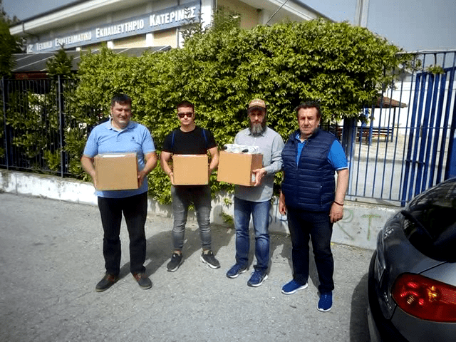 Δήμος Κατερίνης | Επαρκείς ποσότητες αντισηπτικών στα Γυμνάσια & Λύκεια διανέμει η Σχολική Επιτροπή