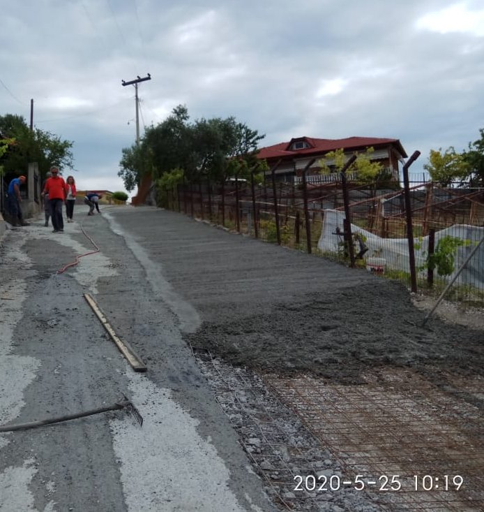 Δήμος Κατερίνης | Αποκατάσταση - Ανακατασκευή δημοτικής οδού στην Τ.Κ. Τριλόφου