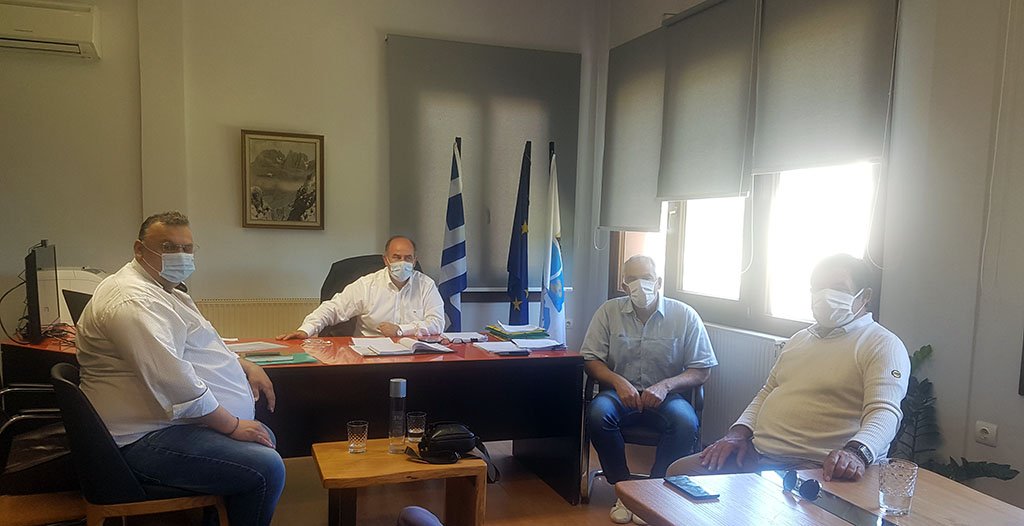 Γερολιόλιος | Συνάντηση εργασίας με Μπουσνάκη