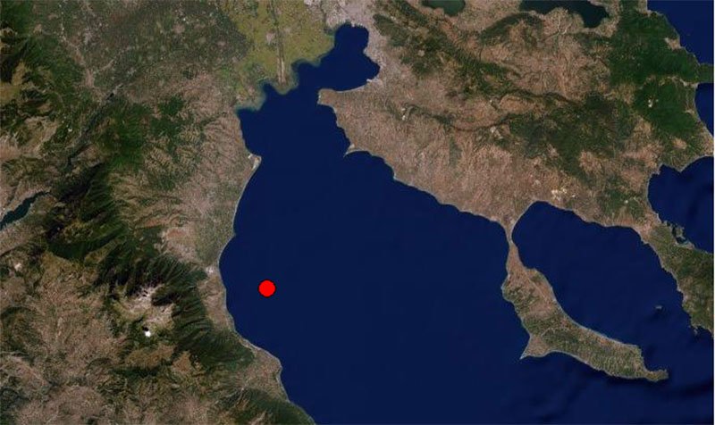 Σεισμός στα παράλια της Νότιας Πιερίας