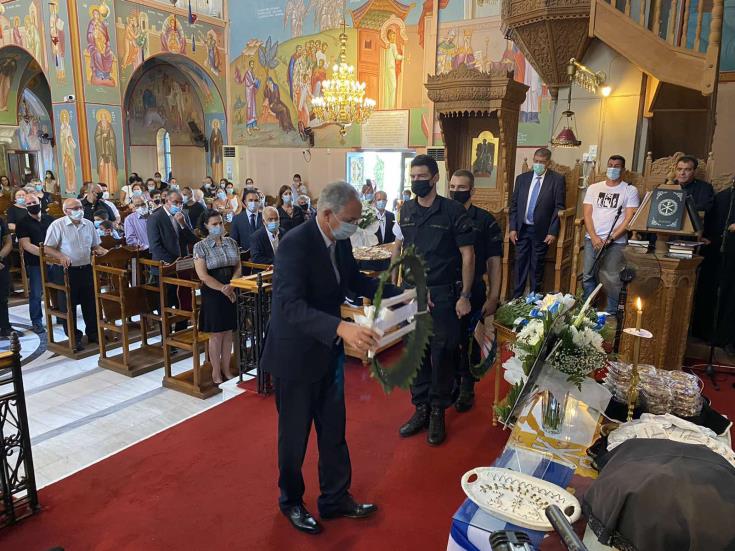 Τελέστηκε το μνημόσυνο των Τάσου Ισαάκ και Σολωμού Σολωμού