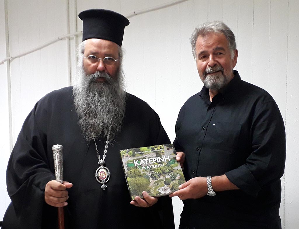 Πάντα διαθέσιμος για συνεργασία με την Μητρόπολη ο αντιδήμαρχος Κατερίνης κ. Νταντάμης