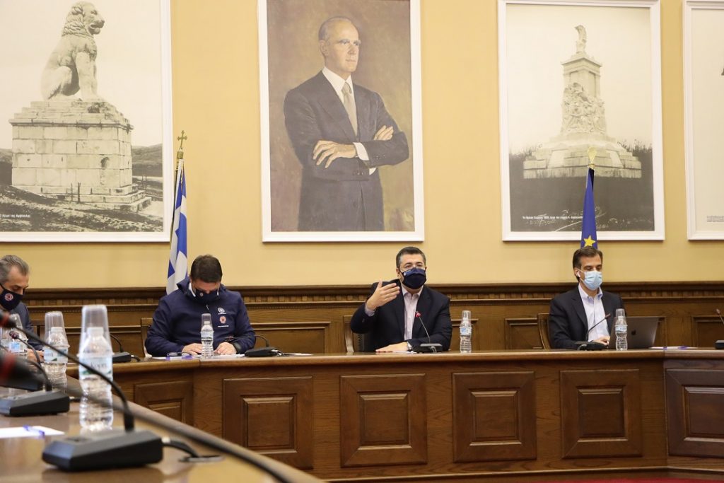 Ολοκληρώθηκε η έκτακτη σύσκεψη για την έξαρση της πανδημίας του κορονοϊού στις Σέρρες