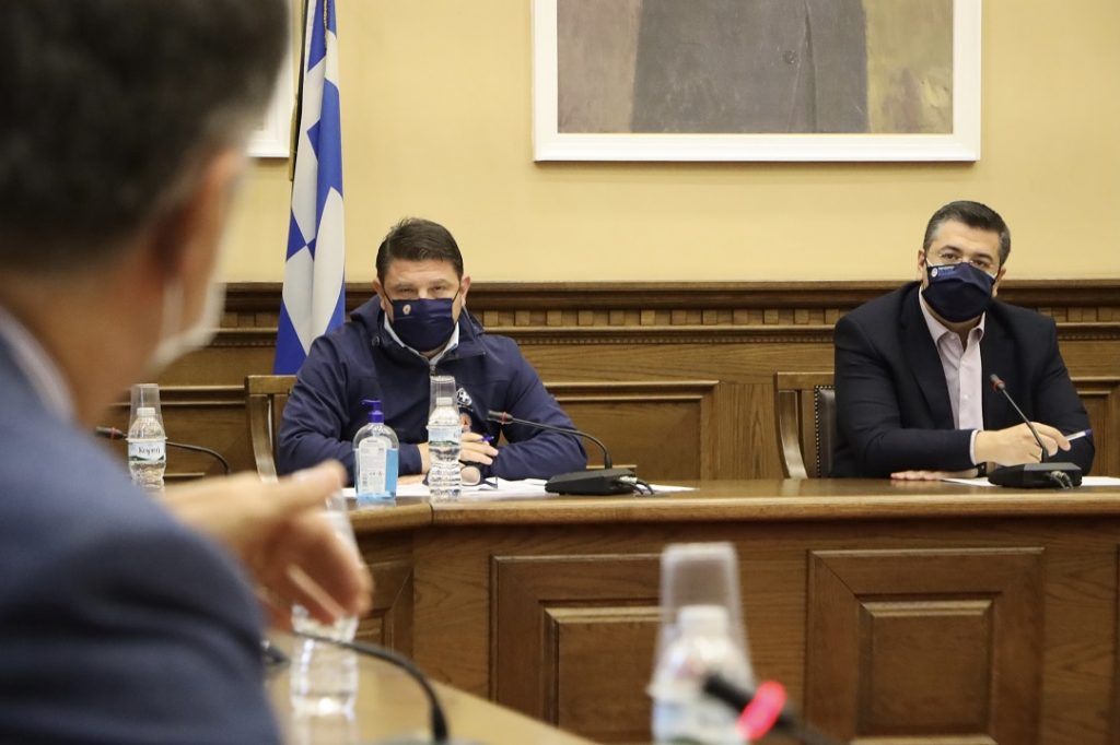 Ολοκληρώθηκε η έκτακτη σύσκεψη για την έξαρση της πανδημίας του κορονοϊού στις Σέρρες