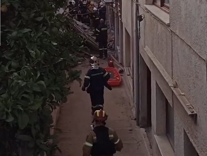 Σάμος | Τοίχος καταπλάκωσε δύο μαθητές - Στο σημείο το ΕΚΑΒ
