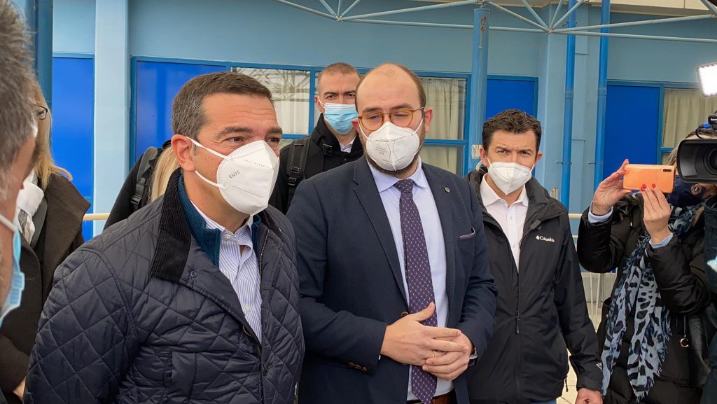 Στο Νοσοκομείο Κατερίνης ο Αλέξης Τσίπρας