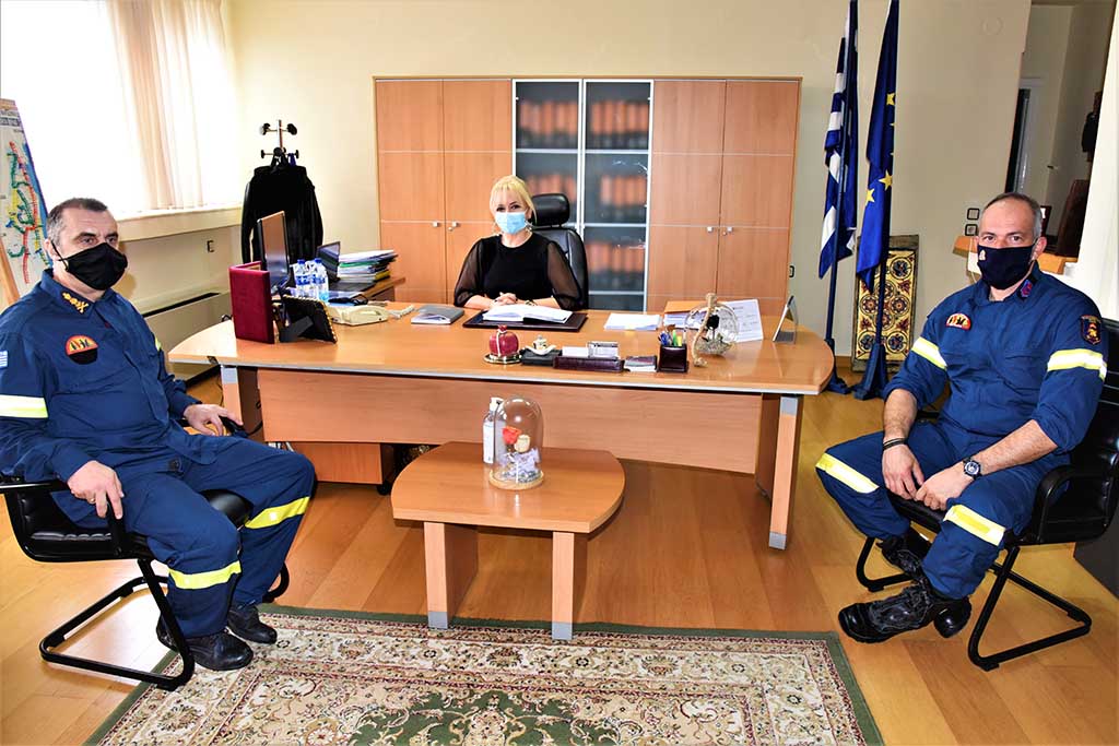 Π.Ε. Πιερίας | Σε αγαστή συνεργασία με την Πυροσβεστική Υπηρεσία