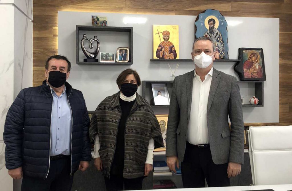 Συνάντηση εργασίας Κουκοδήμου-Τσιαργαλή