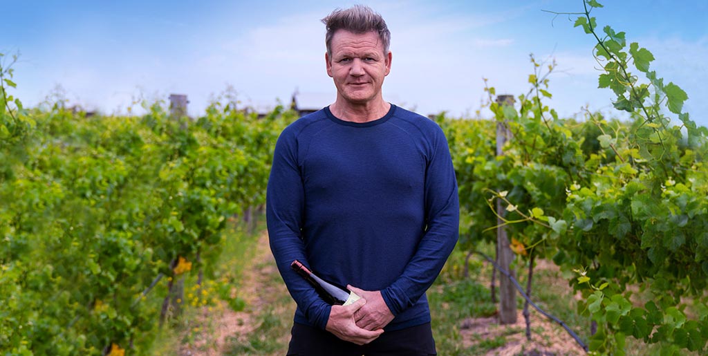 Ο διάσημος chef Gordon Ramsay κυκλοφόρησε τα δικά του κρασιά!