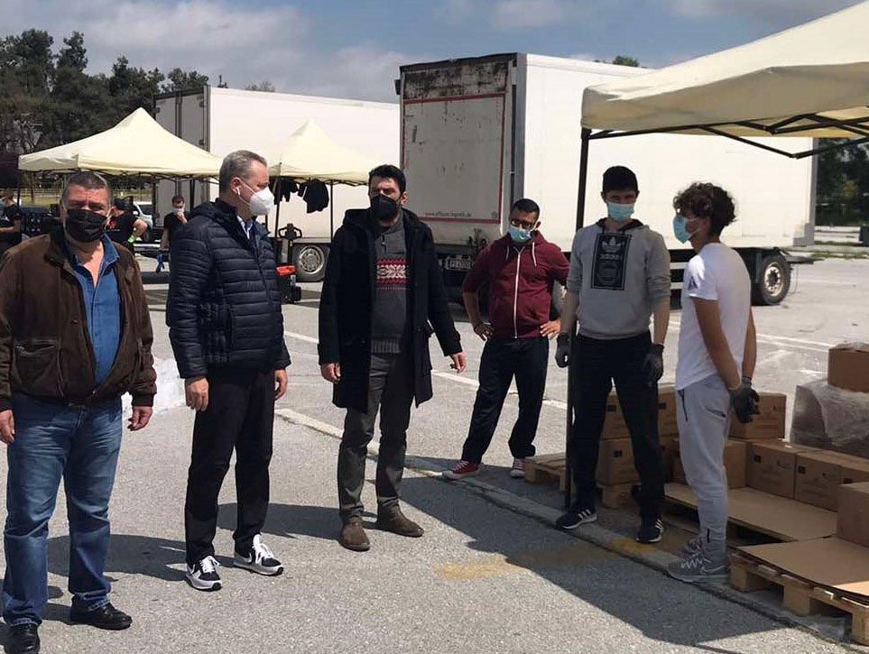 Δήμος Κατερίνης | Ξεκίνησε στην Ανδρομάχη η διανομή προϊόντων στους δικαιούχους του ΚΕΑ-TEBA
