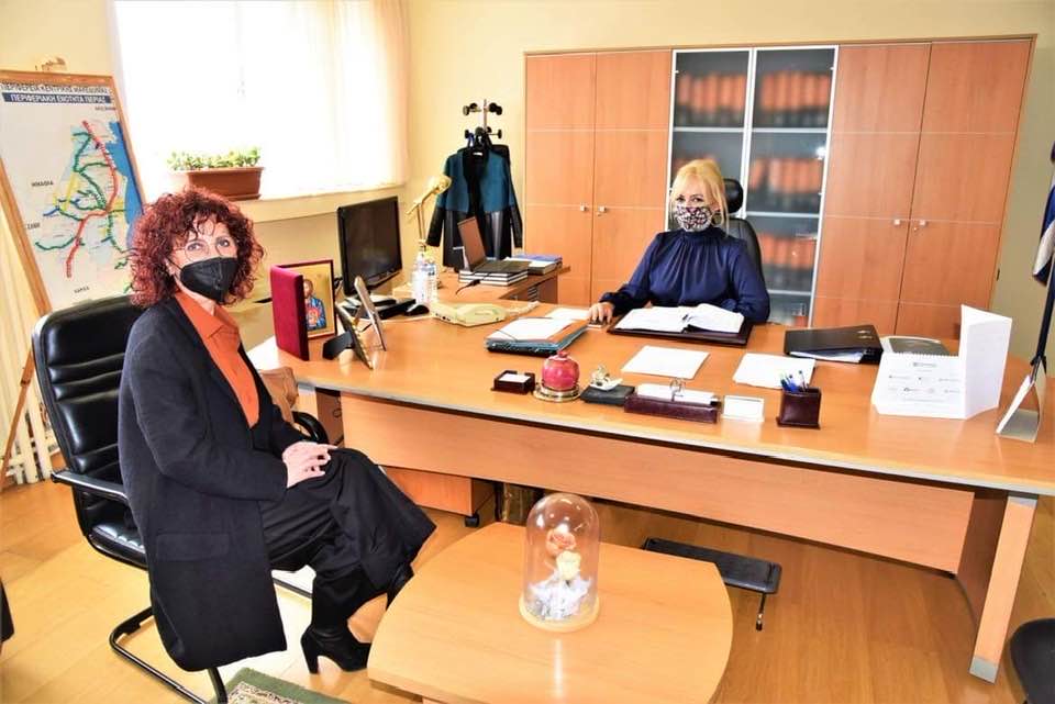 Ο τουρισμός στο επίκεντρο της εθιμοτυπικής επίσκεψης της νέας Αντιδημάρχου Τουρισμού Κατερίνης στην Αντιπεριφερειάρχη Πιερίας