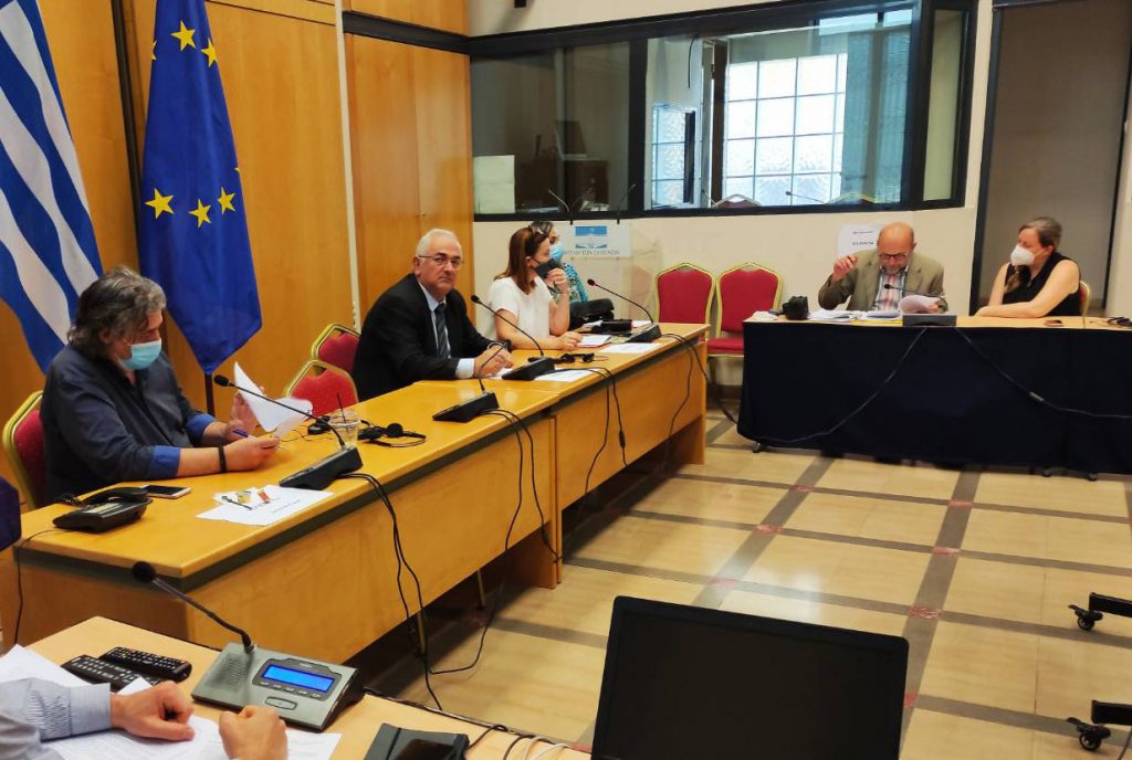 Ο Σ. Χιονίδης για την έγκριση των όρων του διαγωνισμού αναπαλαίωσης του διατηρητέου κτιρίου στην οδό Φιλελλήνων