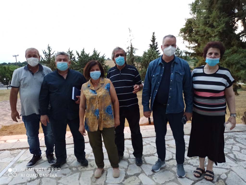 Συνάντηση με το Τ.Σ Κοινότητας Κ. Αγ. Ιωάννη πραγματοποίησε ο Δήμαρχος Κατερίνης Κώστας Κουκοδήμος
