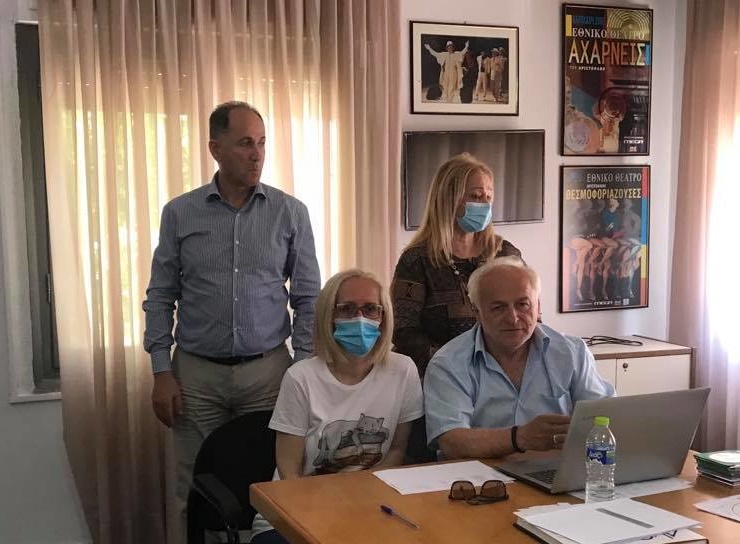 Εθιμοτυπική επίσκεψη της Εστίας Πιερίδων Μουσών στον ΟΡ.ΦΕ.Ο.