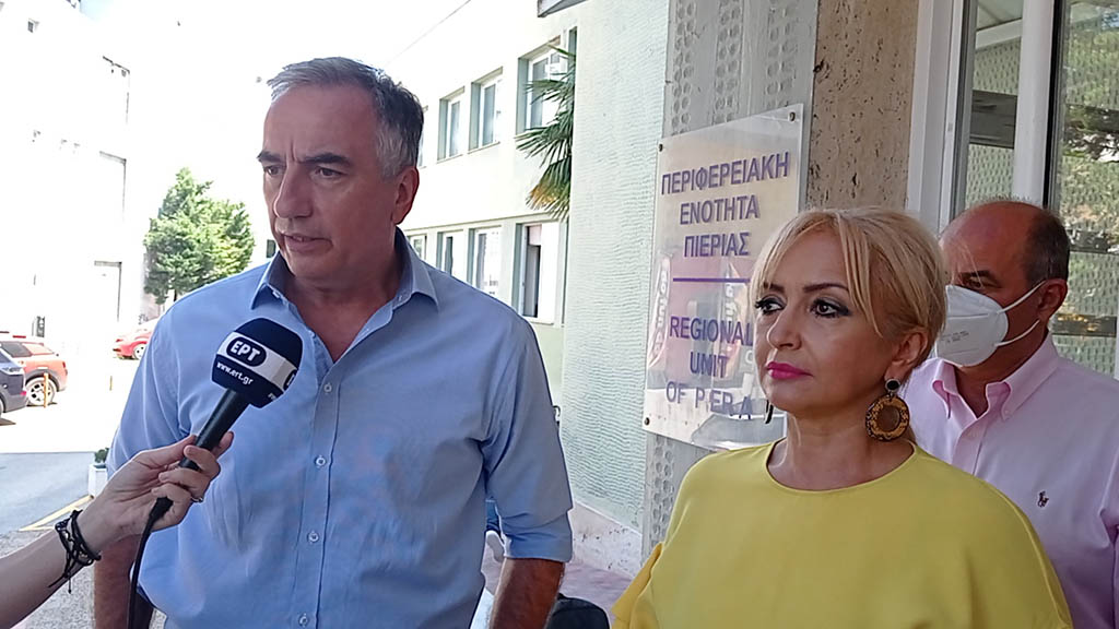 Κατερίνη | Ολοκληρώθηκε η συνάντηση Καλαφάτη με τους αυτοδιοικητικούς της Πιερίας