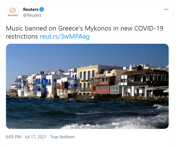 Μύκονος | Το λοκντάουν της δυσφήμισης…