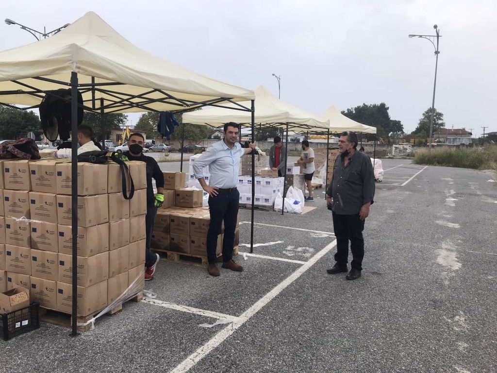 Δήμος Κατερίνης | Ξεκίνησε στην Ανδρομάχη η διανομή προϊόντων στους δικαιούχους του ΚΕΑ-TEBA