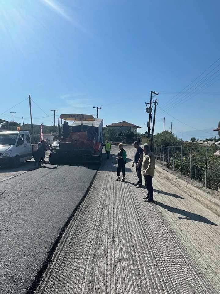 Με συνεχιζόμενο έργο η αναβάθμιση του οδικού δικτύου ευθύνης της ΠΚΜ – ΠΕ Πιερίας