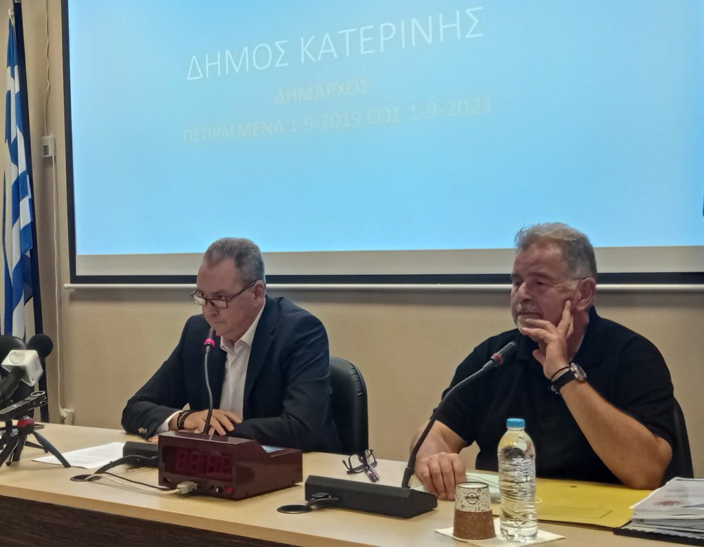 Κατερίνη | Τι είπαν Κουκοδήμος - Νταντάμης και τι απάντησαν στις ερωτήσεις των δημοσιογράφων