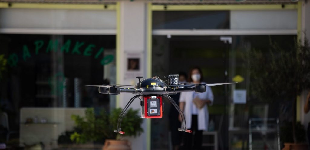 Στα Τρίκαλα η πρώτη πτήση για παράδοση φαρμάκων με drone πανευρωπαϊκά