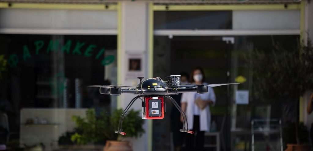 Στα Τρίκαλα η πρώτη πτήση για παράδοση φαρμάκων με drone πανευρωπαϊκά