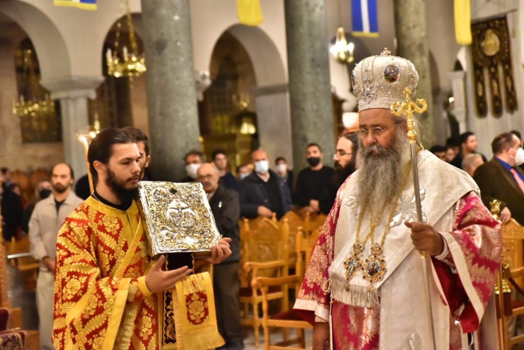Θεσσαλονίκη | Ο Κίτρους Γεώργιος στην Ιερά Αγρυπνία στον Άγιο Δημήτριο