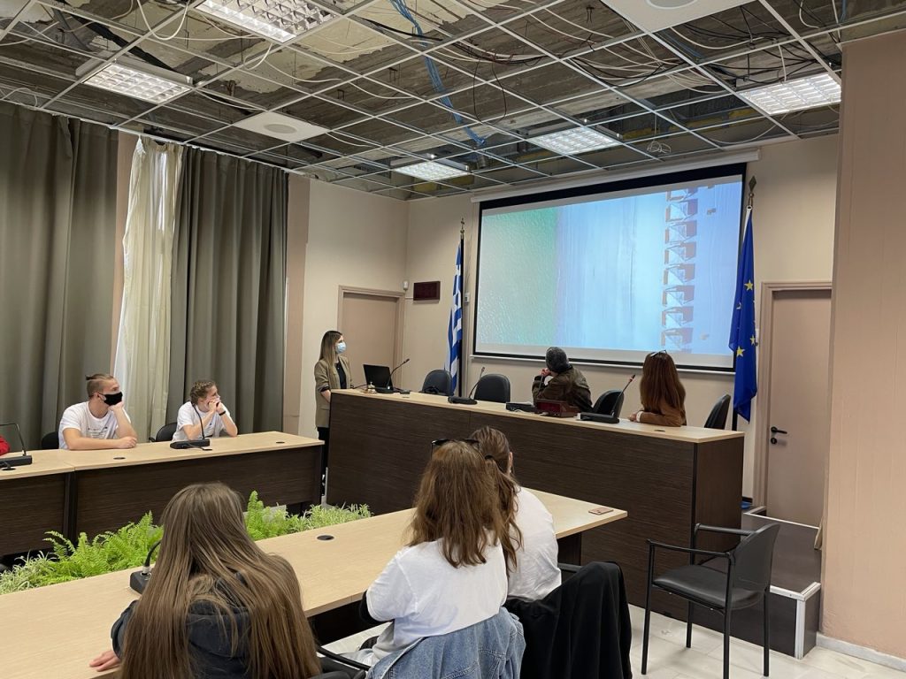 Αποστολή εκπαιδευτικών & μαθητών από την Πολωνία στο δημαρχείο Κατερίνης