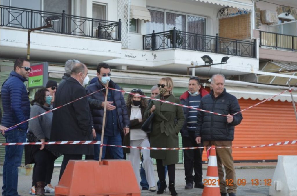 Δήμος Δίου-Ολύμπου | Αυτοψία στις καταστροφές της προβλήτας του Πλαταμώνα