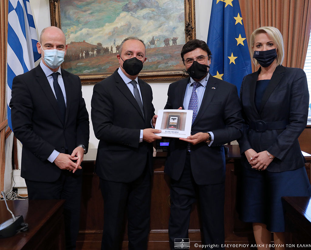 Συνάντηση Μπαραλιάκου με τον Πρέσβη των Ηνωμένων Αραβικών Εμιράτων