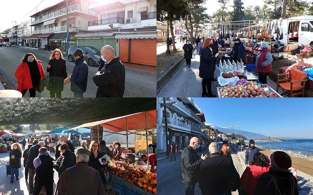 Σε Λιτόχωρο και Πλαταμώνα η βουλεύτρια Πιερίας Ε. Σκούφα με αντιπροσωπεία του ΣΥΡΙΖΑ-ΠΣ