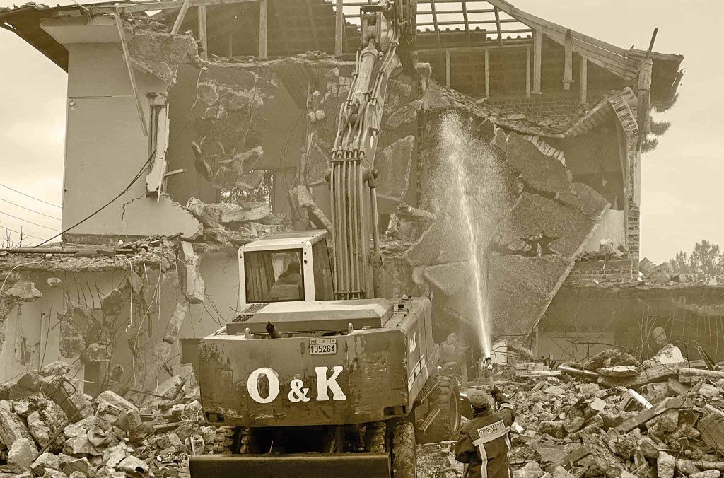 Η αποφασιστικότητα για την κατεδάφιση του κτηρίου της αστυνομίας να γίνει δημιουργία τοπόσημου για το Λιτόχωρο και τον Όλυμπο