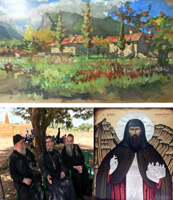 Ο Γιάννης Ρίτσος και τα πλατάνια του Αγίου Διονυσίου εν Ολύμπω…