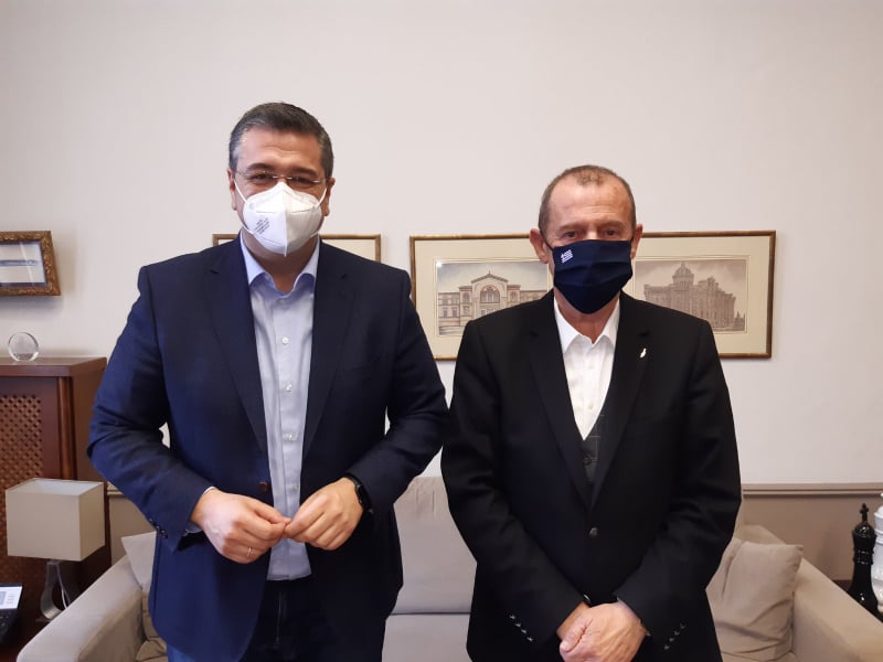 Συνάντηση εργασίας Τζιτζικώστα με Χατζηχριστοδούλου