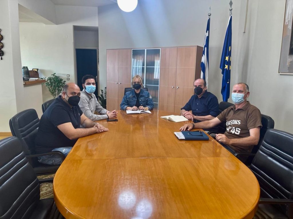 Συνάντηση της Αντιπεριφερειάρχη Πιερίας με το Δ.Σ. του Φαρμακευτικού Συλλόγου Πιερίας