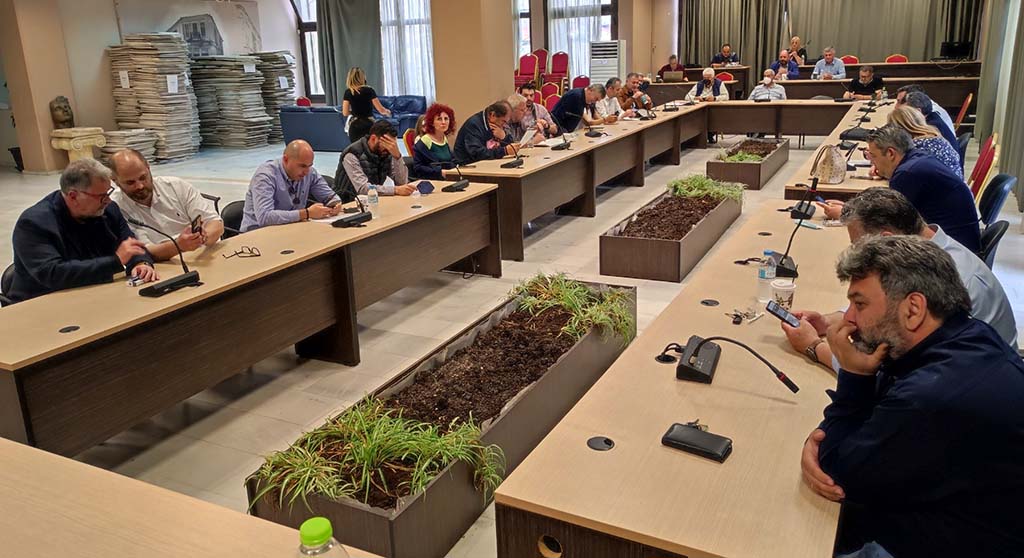 Δήμος Κατερίνης | Ενημέρωση για την πορεία υλοποίησης του έργου αντιμετώπισης της διάβρωσης των ακτών Παραλίας