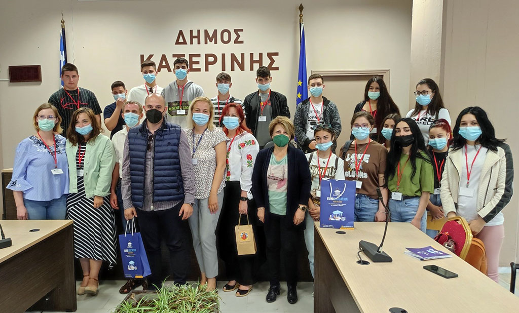 Δήμος Κατερίνης | Επίσκεψη Ρουμάνων μαθητών από την πόλη Sibiu