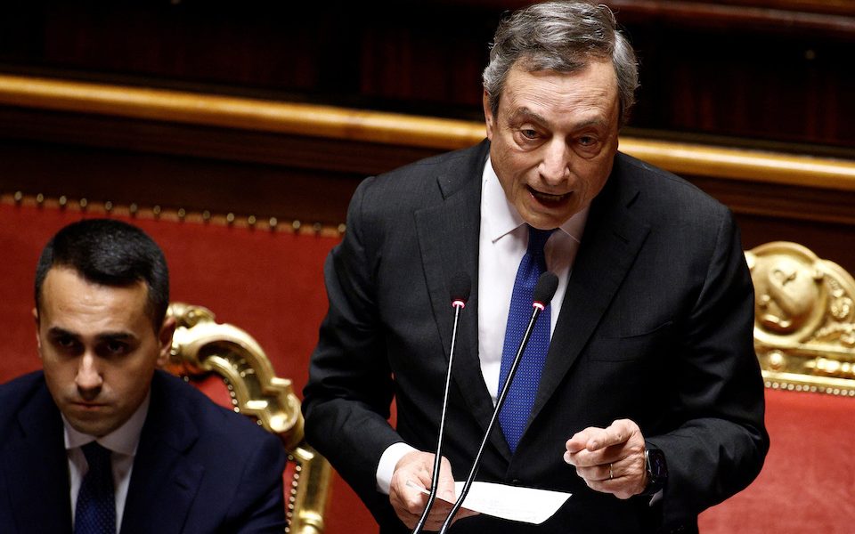 Ιταλία | Παραμένει το αδιέξοδο – Αντίστροφη μέτρηση για παραίτηση Ντράγκι