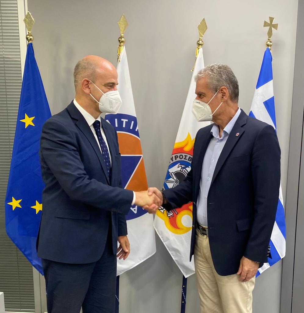 Στον υφυπ. Κλιματικής Κρίσης & Πολιτικής Προστασίας ο Μπαραλιάκος