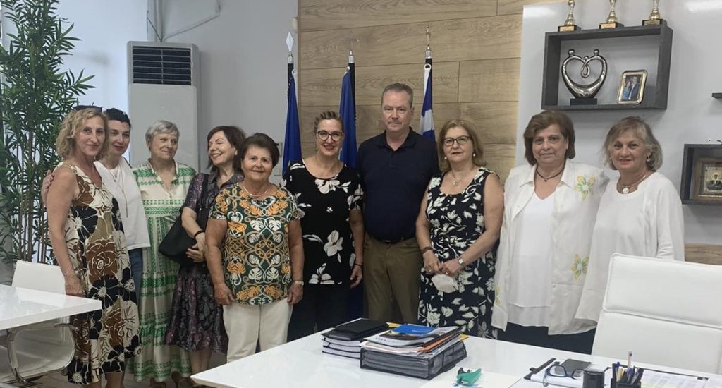 Δήμος Κατερίνης | Συνάντηση του δημάρχου με το Λύκειο Ελληνίδων Κατερίνης