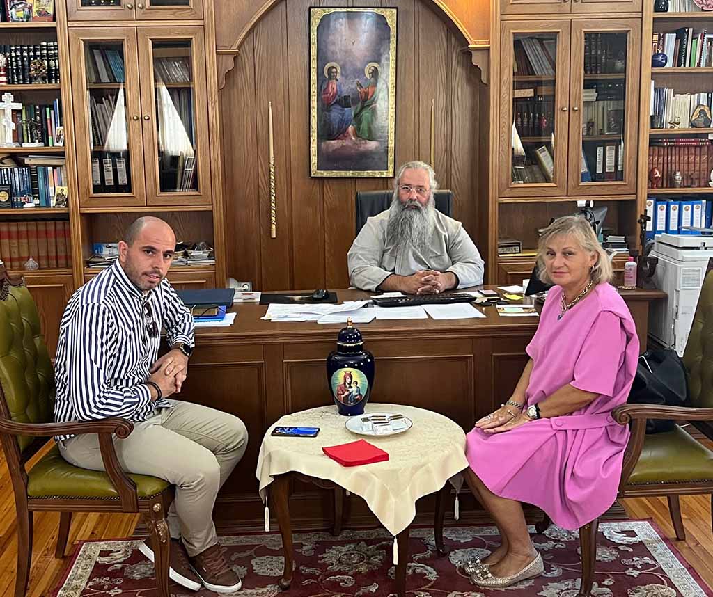 ΑΙΚΑΤΕΡΙΝΕΙΑ 2022 | Συνάντηση του Σεβασμιωτάτου Μητροπολίτη Κίτρους και του Προέδρου του Ο.Π.Π.Α.Π. Δήμου Κατερίνης