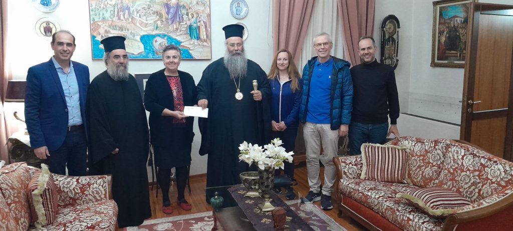 Συνάντηση του Μητροπολίτη Κίτρους με επίκεντρο τον 7ο Δρόμο Αλληλεγγύης του Ι.Ν. Αγ. Χαραλάμπους
