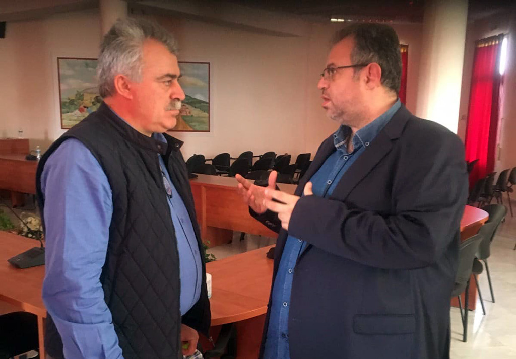 Κουτρούπας | Επίσκεψη του βουλευτή ΠΑΣΟΚ Α. Πούλα στην Πιερία
