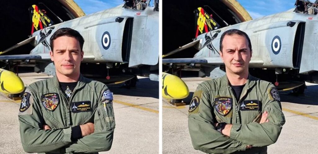 Πτώση F-4 | Με τον βαθμό αντιπτεράρχου κηδεύονται οι δύο πιλότοι Τσιτλακίδης και Τουρούτσικας